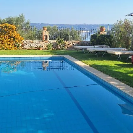 Sea View Stelios With Private Pool Near The Villa